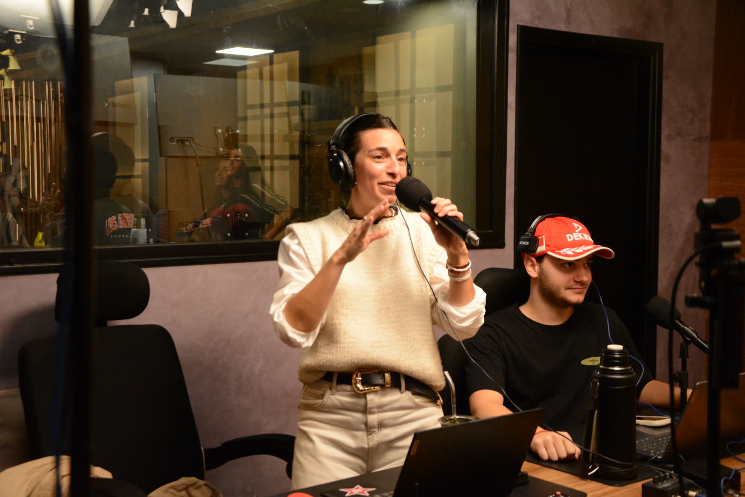 Giro 360 al aire