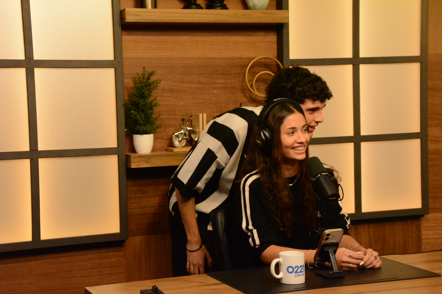 Giro 360 al aire